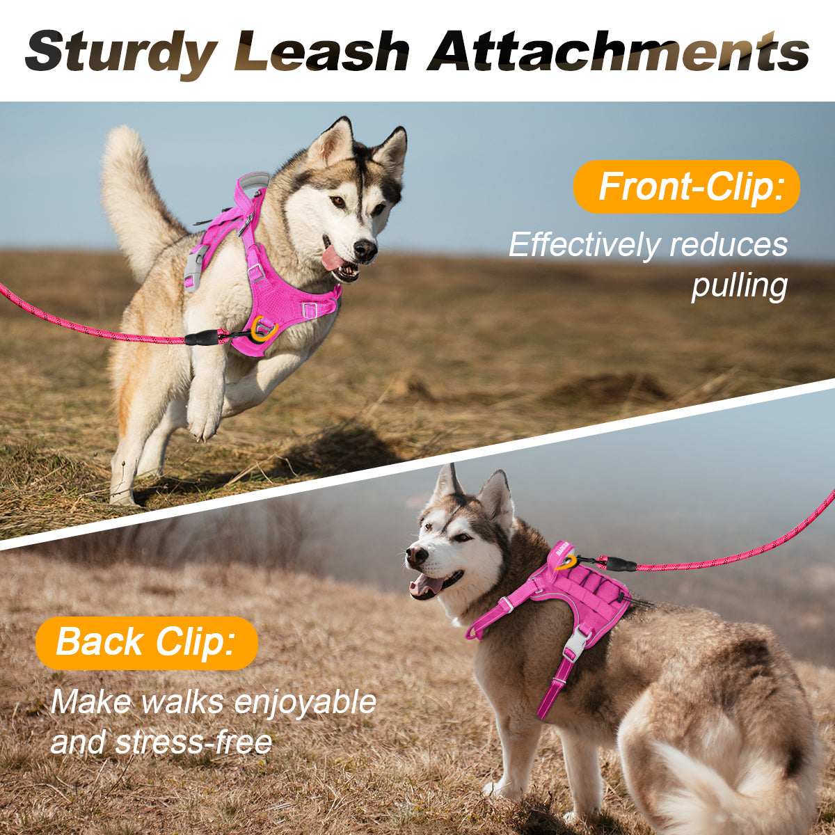 No Pull Tactical Dog Harness